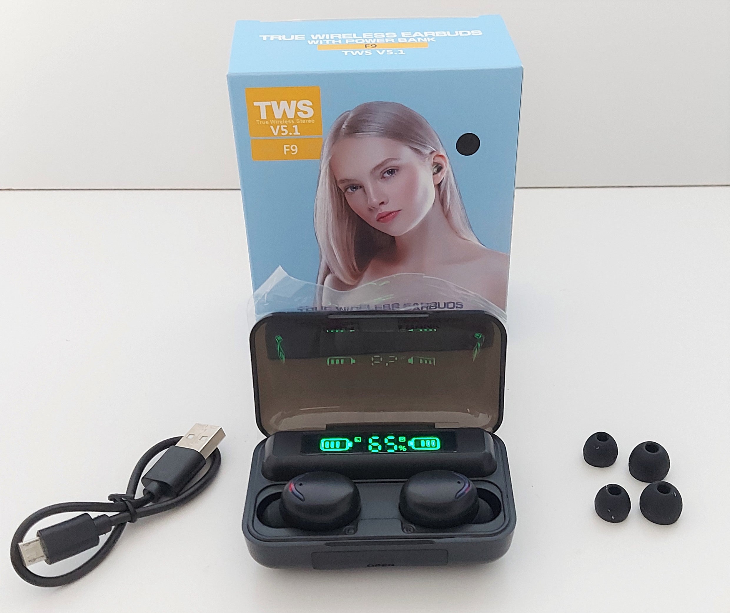 Audífonos Bluetooth F9 5C