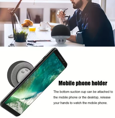 Parlante Bluetooth tipo honguito