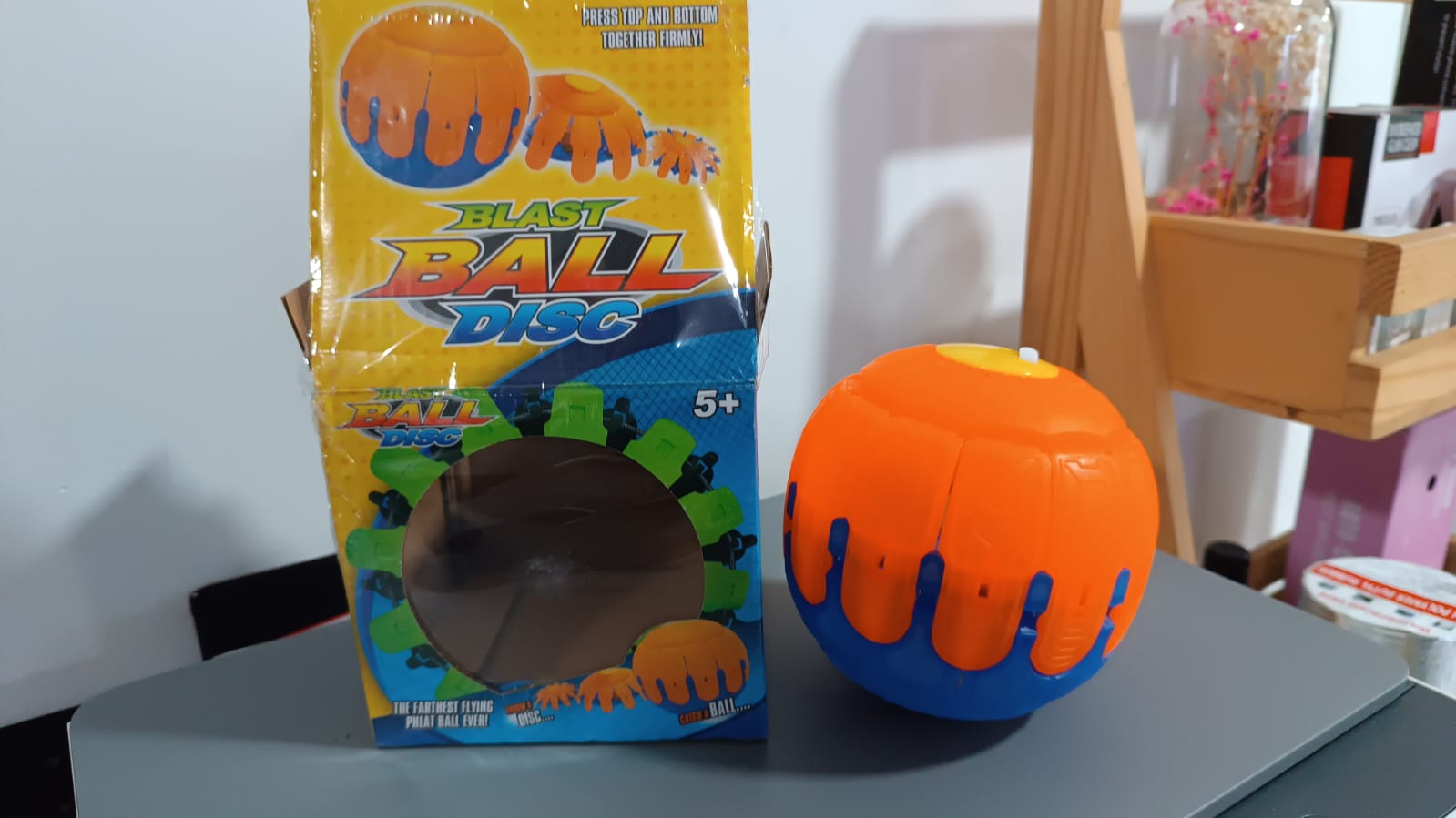 PELOTA MAGICA EN DISCO