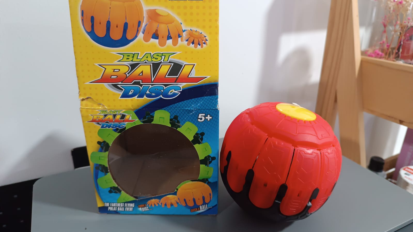 PELOTA MAGICA EN DISCO