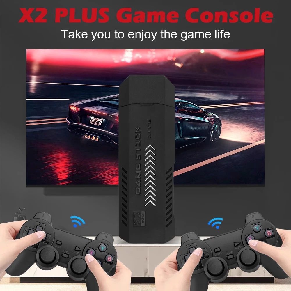Consola De Videojuegos X2 Plus De 64Gb