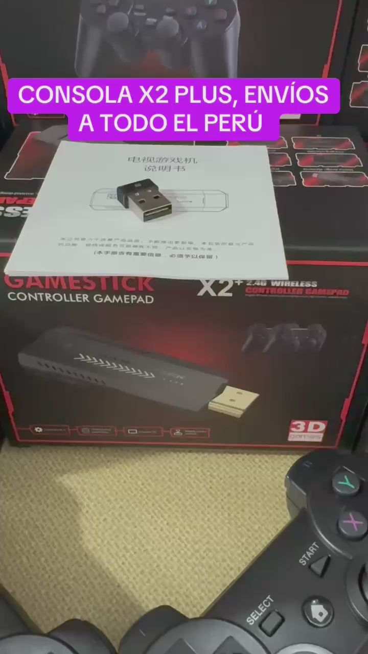 Consola De Videojuegos X2 Plus De 64Gb
